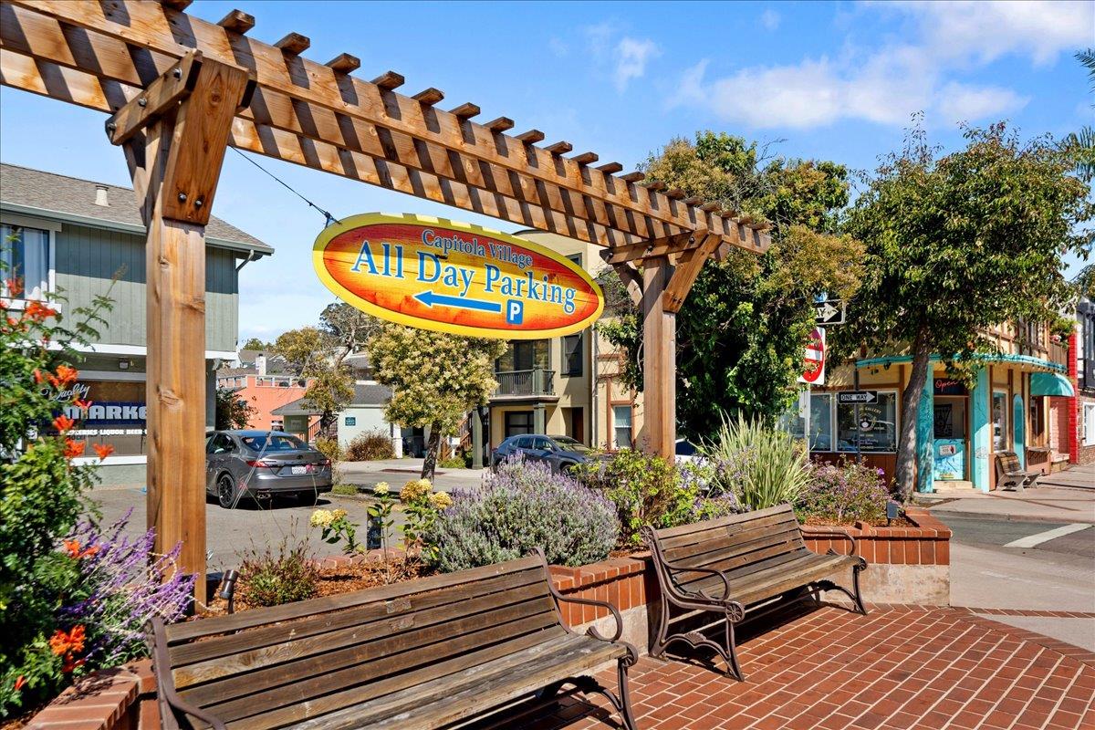 208 Stockton Avenue Capitola, CA 95010 - Photo 33 of 36 a sign on the side of a building
