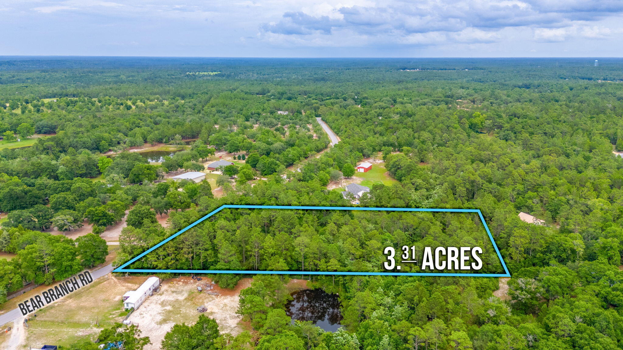 3.31-acres Bear Branch Road Crestview, FL 32539 - Photo 2 of 8 Aerial