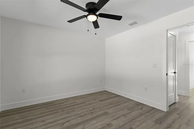 wooden floor in an empty room