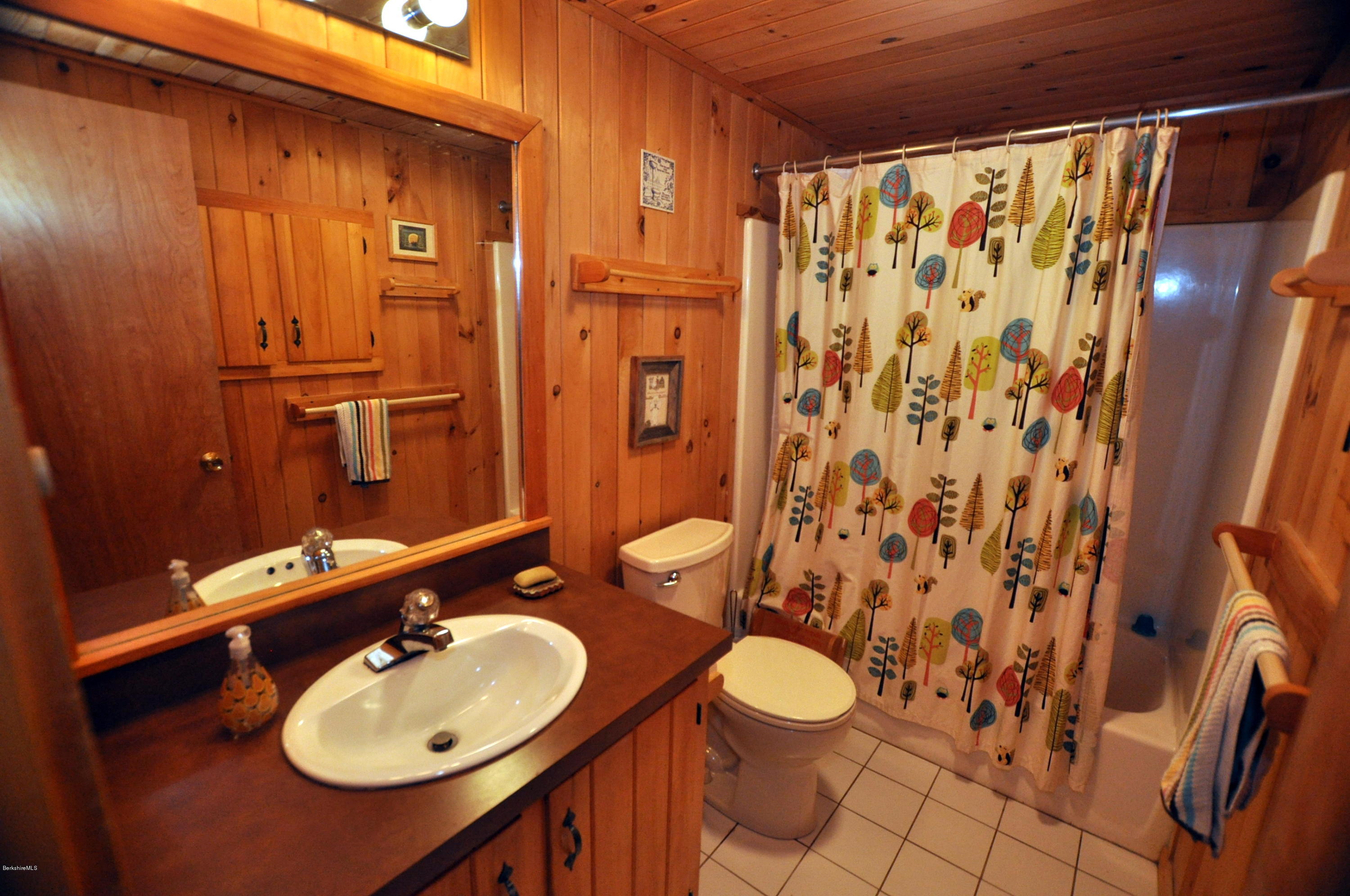 450 Bonny Rigg Hill Road Becket, MA 01223 - Photo 14 of 26 a bathroom with a sink toilet and shower