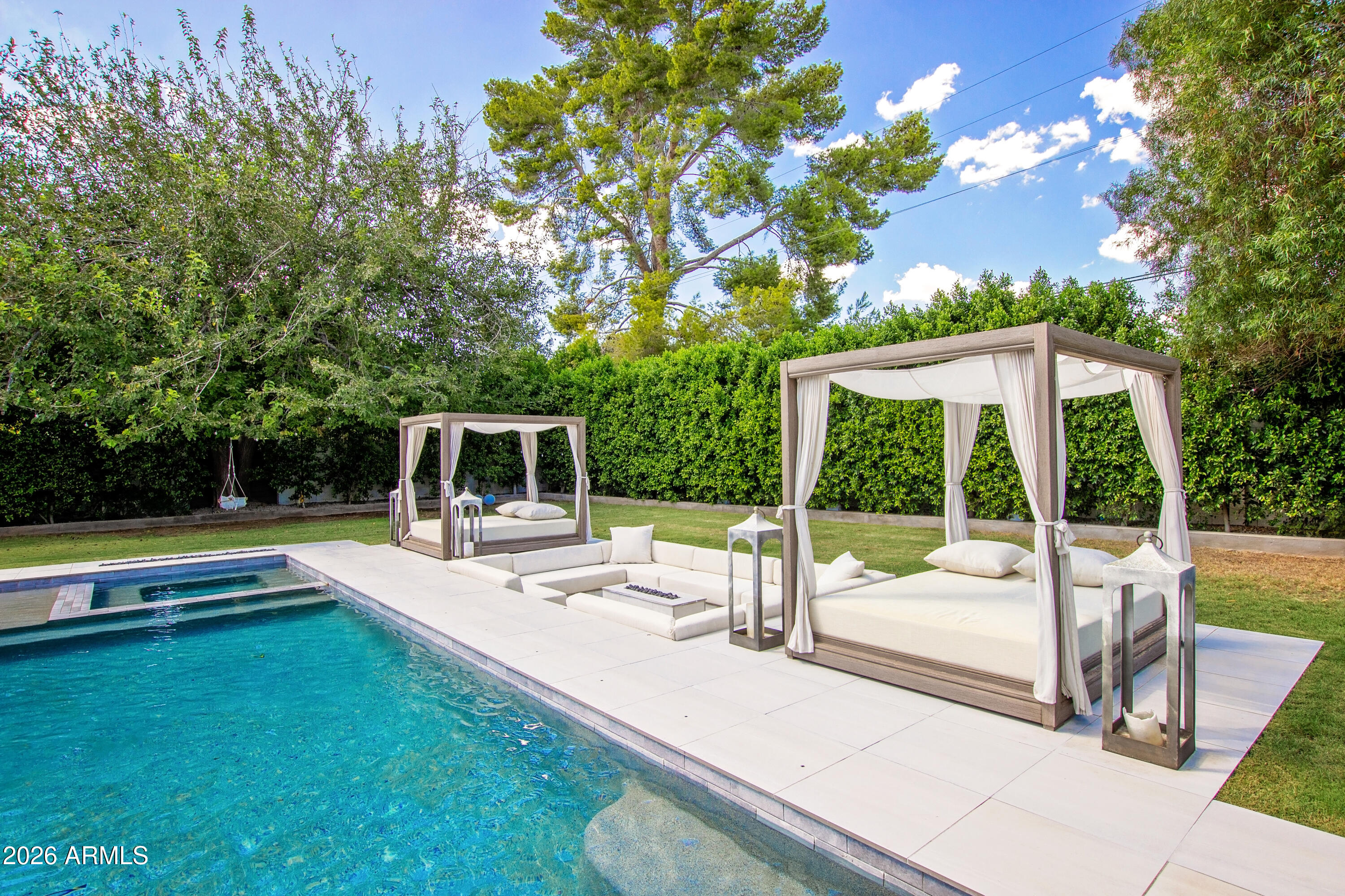 2912 East Pierson Street Phoenix, AZ 85016 - Photo 53 of 86 a view of a patio with swimming pool