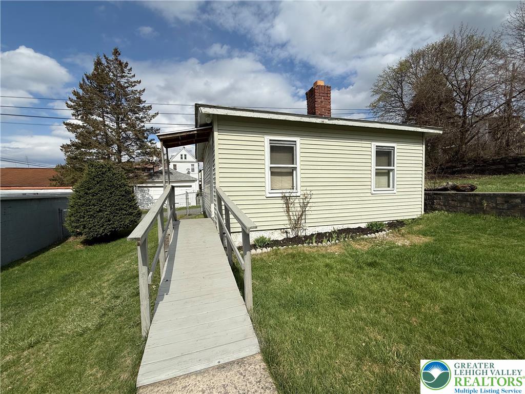 619 Hickory Street Scranton, PA 18505 - Photo 25 of 28 a view of house with backyard
