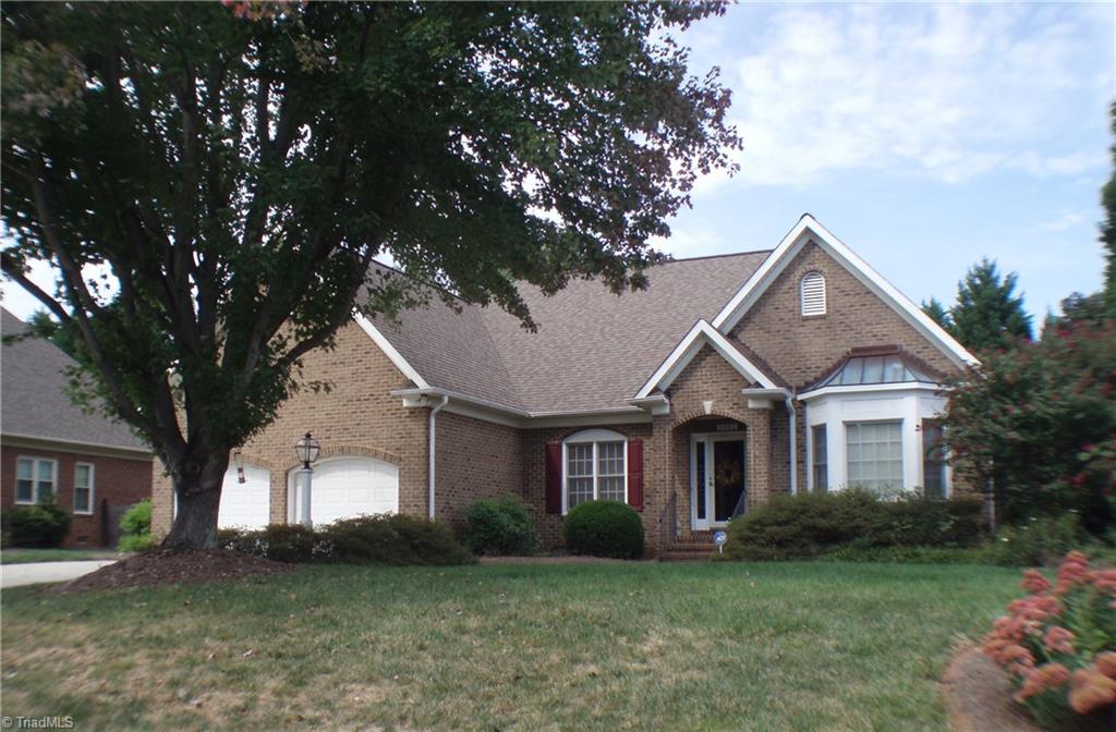 5802 Fleming Terrace Road Greensboro, NC 27410 - Photo 1 of 26 Beautiful one-level transitional is located minutes from shopping the airport, and major roadways. It provides over 2200 sf of living space as well as almost 1200 sf of unfinished attic for storage or expansion!