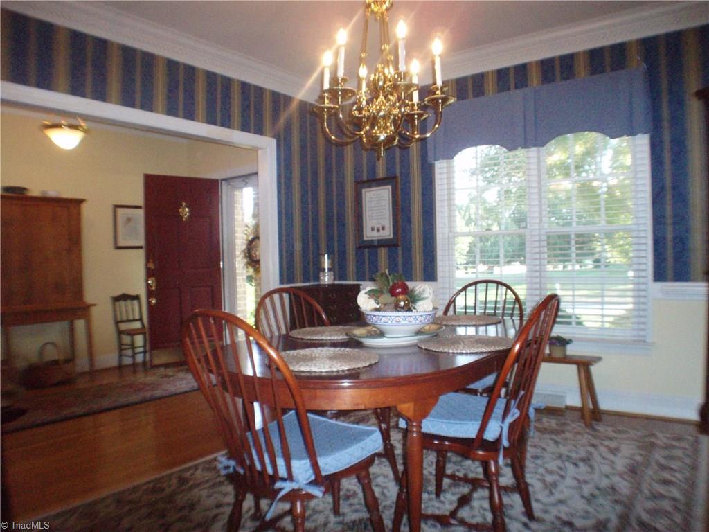 5802 Fleming Terrace Road Greensboro, NC 27410 - Photo 26 of 26 The gracious flow of this floor plan is ideal for entertaining.