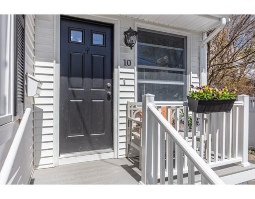 10 Yale Road Arlington, MA 02474 - Photo 3 of 23 a view of staircase with railing and a potted plant