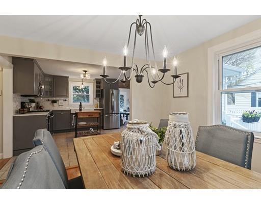 10 Yale Road Arlington, MA 02474 - Photo 7 of 23 a view of a dining room with furniture