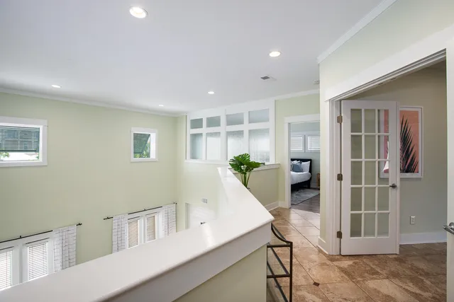 a view of a livingroom with furniture and window