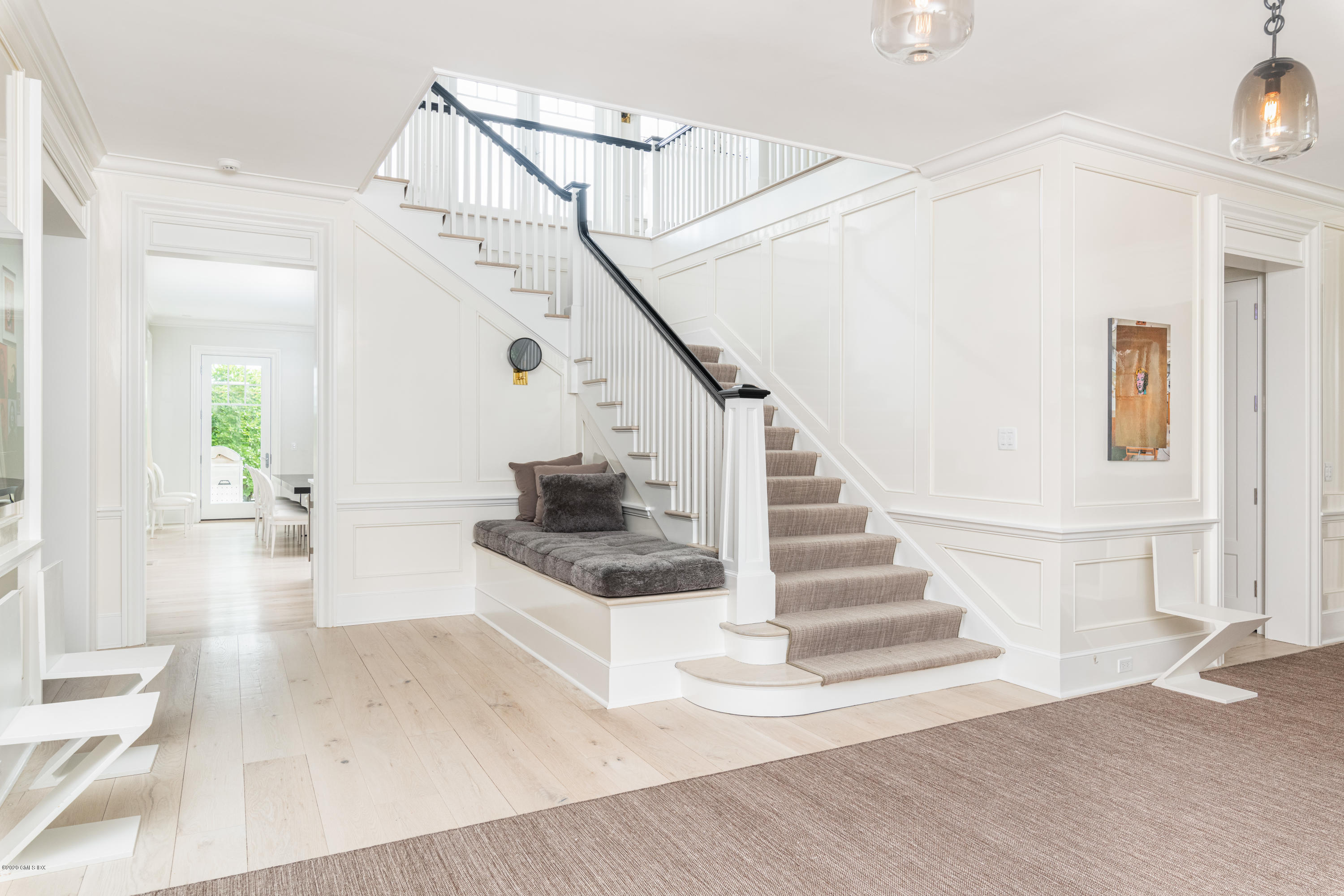 Undisclosed Address Greenwich, CT 06830 - Photo 3 of 30 a view of entryway and hall with wooden floor