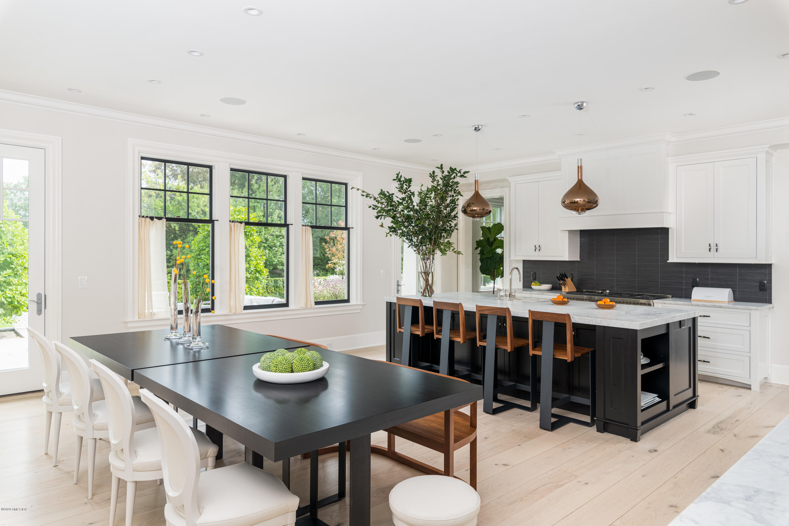 Undisclosed Address Greenwich, CT 06830 - Photo 4 of 30 a view of a dining room with furniture and window