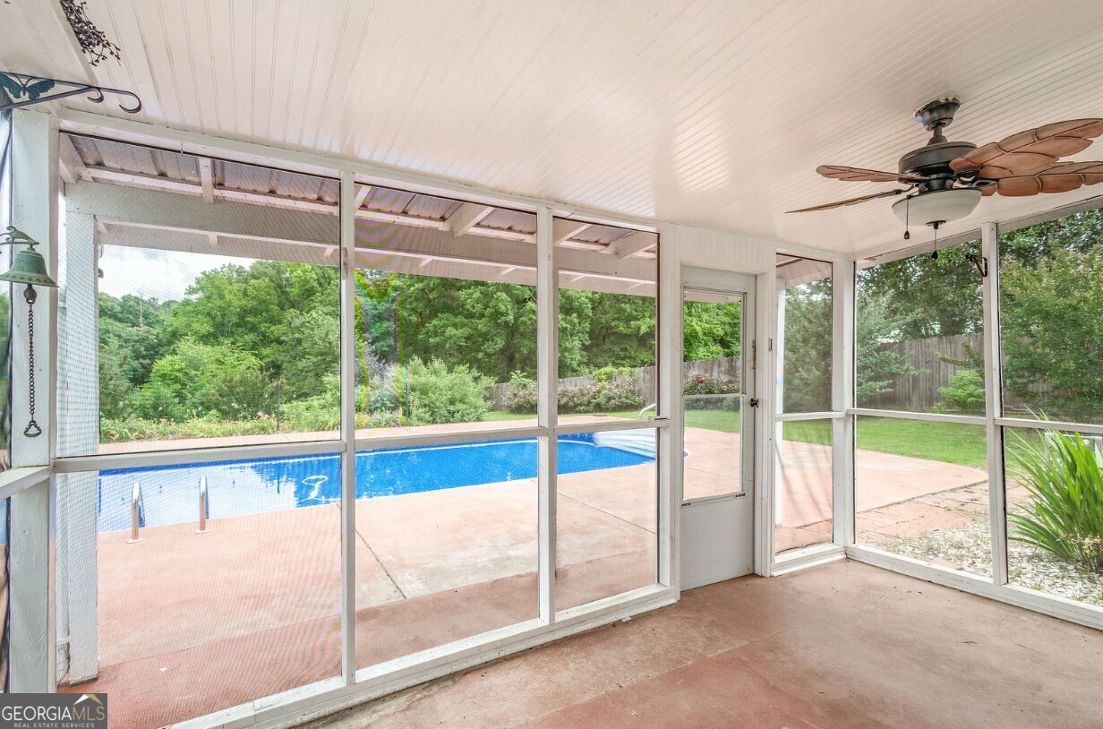 82 Newton Road LaGrange, GA 30240 - Photo 32 of 45 a view of a room with windows and mountain view