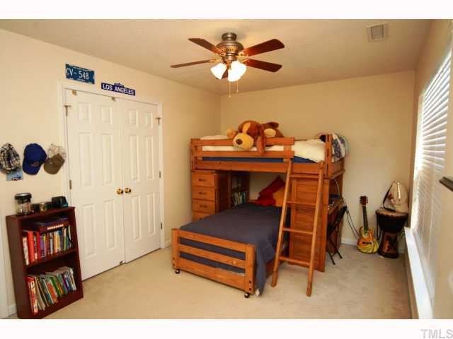 3500 Deering Drive Raleigh, NC 27616 - Photo 10 of 12 Large secondary bedroom with great closet space.