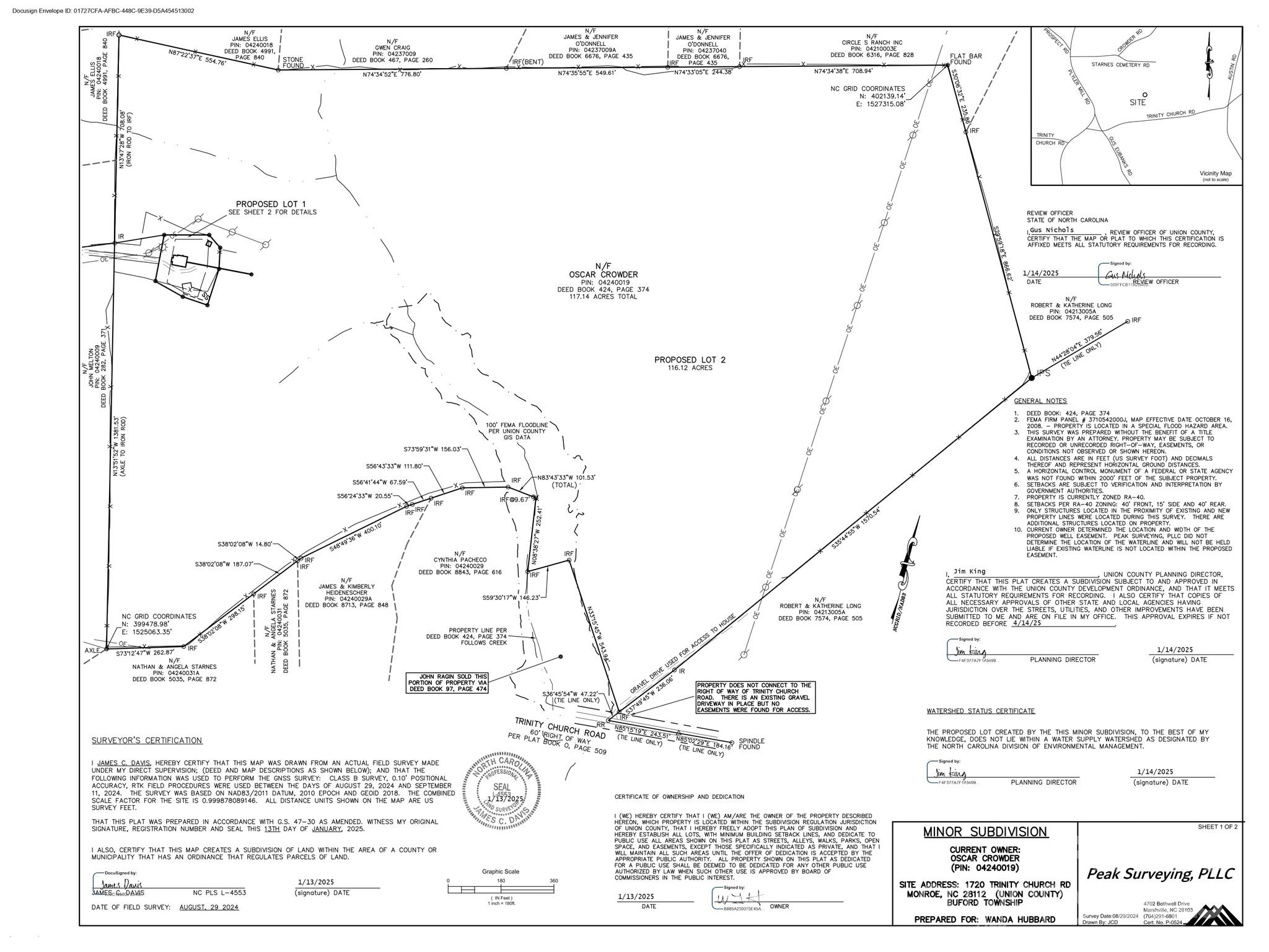 1720 Trinity Church Road Monroe, NC 28112 - Photo 8 of 8 a black and white photo of a picture