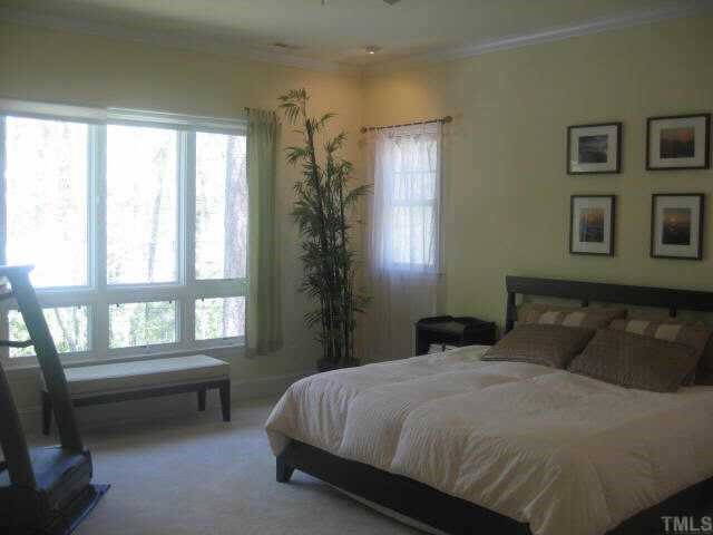 2304 Cranford Road Durham, NC 27705 - Photo 8 of 12 Enormous master bedroom with high ceilings, lots of windows,Part of 1997 addition