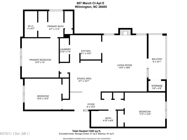 $209,900 | 807 March Court, Unit E, Wilmington, NC 28405