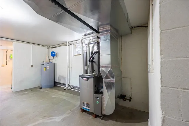 a view of a storage & utility room