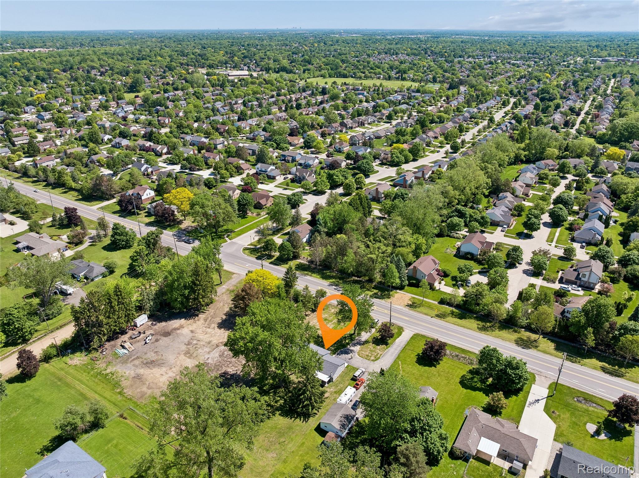 6333 North Beck Road Canton, MI 48187 - Photo 1 of 26 Aerial perspective of suburban area