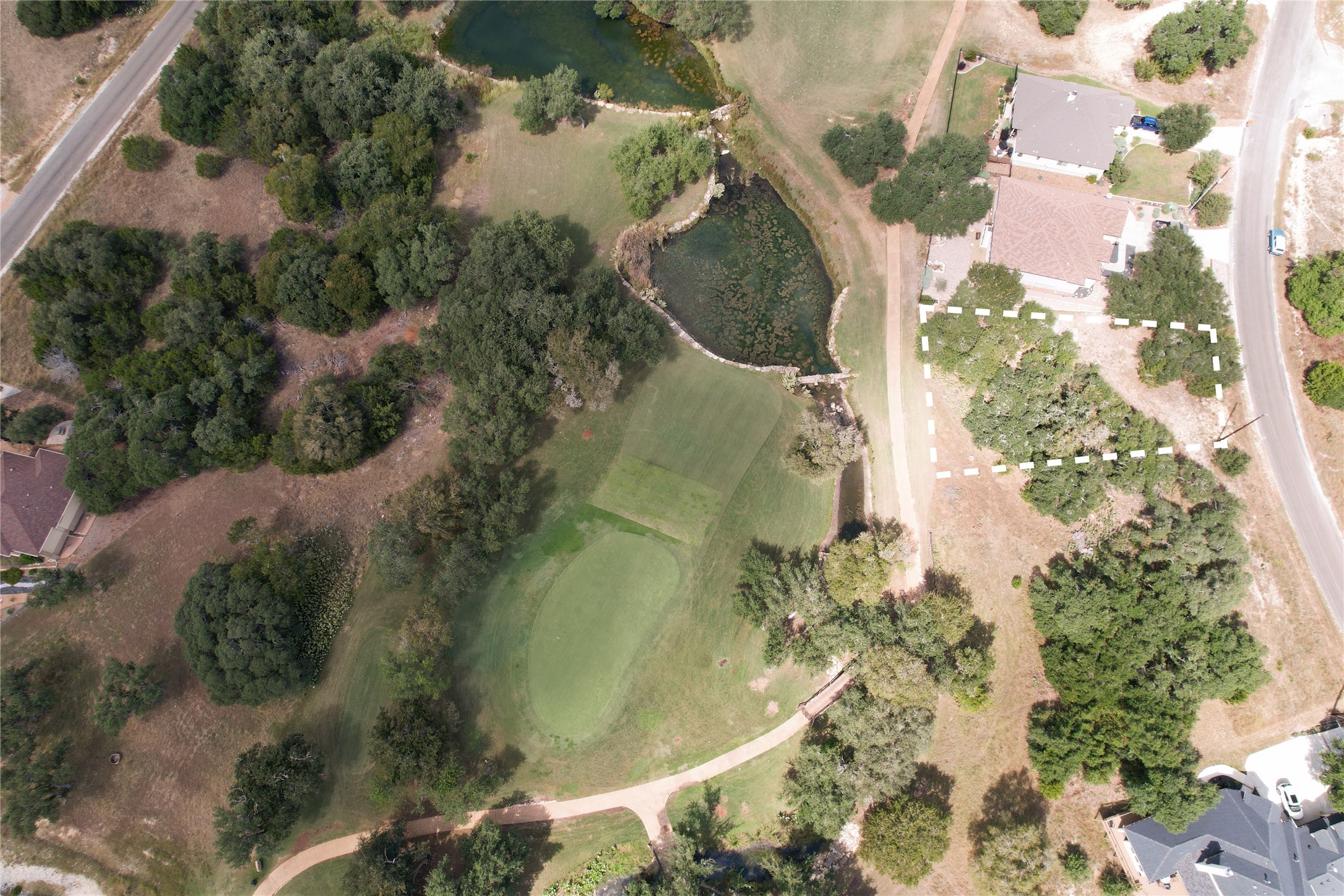 204 Jeff Vaughn Blanco, TX 78606 - Photo 7 of 13 an aerial view of residential house with outdoor space