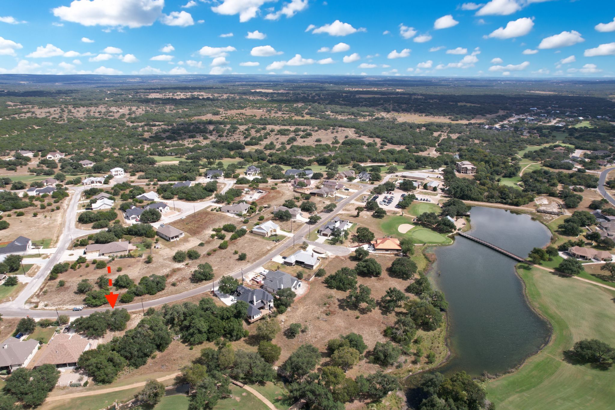 204 Jeff Vaughn Blanco, TX 78606 - Photo 9 of 13 an aerial view of a city