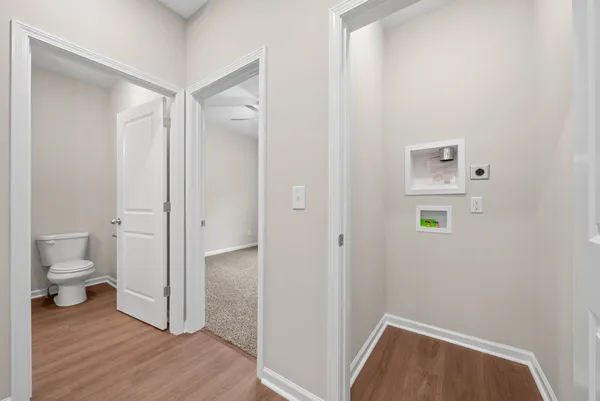 a bathroom with a toilet