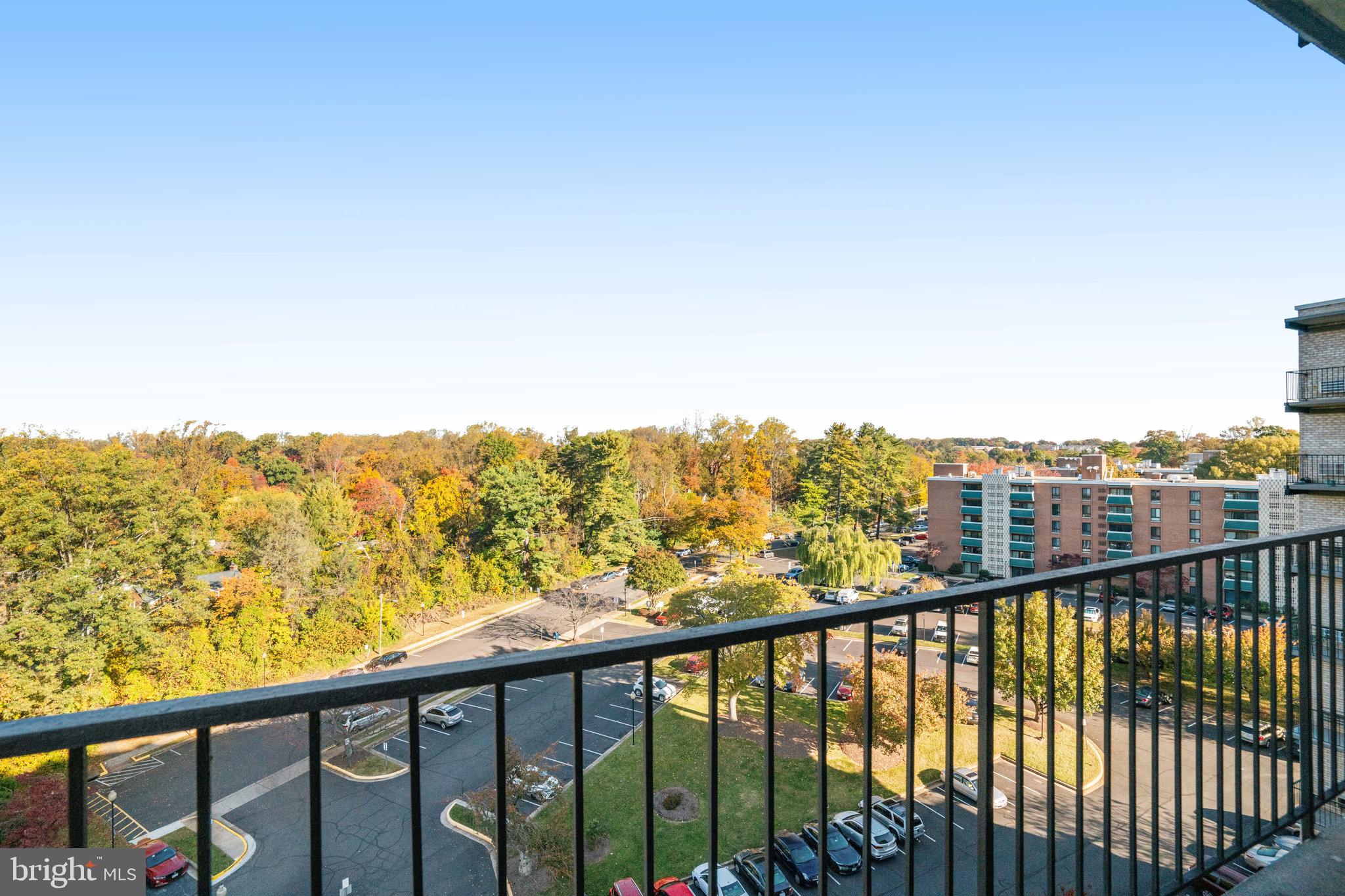 3245 Rio Drive, Unit 901 Falls Church, VA 22041 - Photo 27 of 38 a view of city and mountain from a balcony