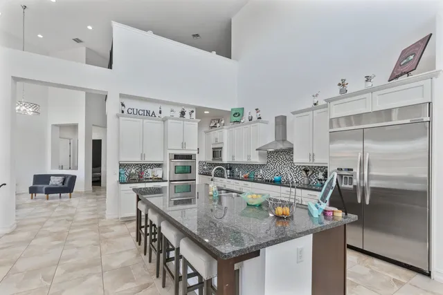 a view of a livingroom with furniture and window