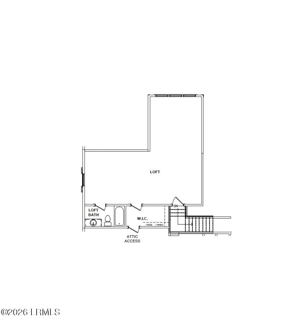 7 Yemassee Trace Road Okatie, SC 29909 - Photo 3 of 3 Second Floorplan