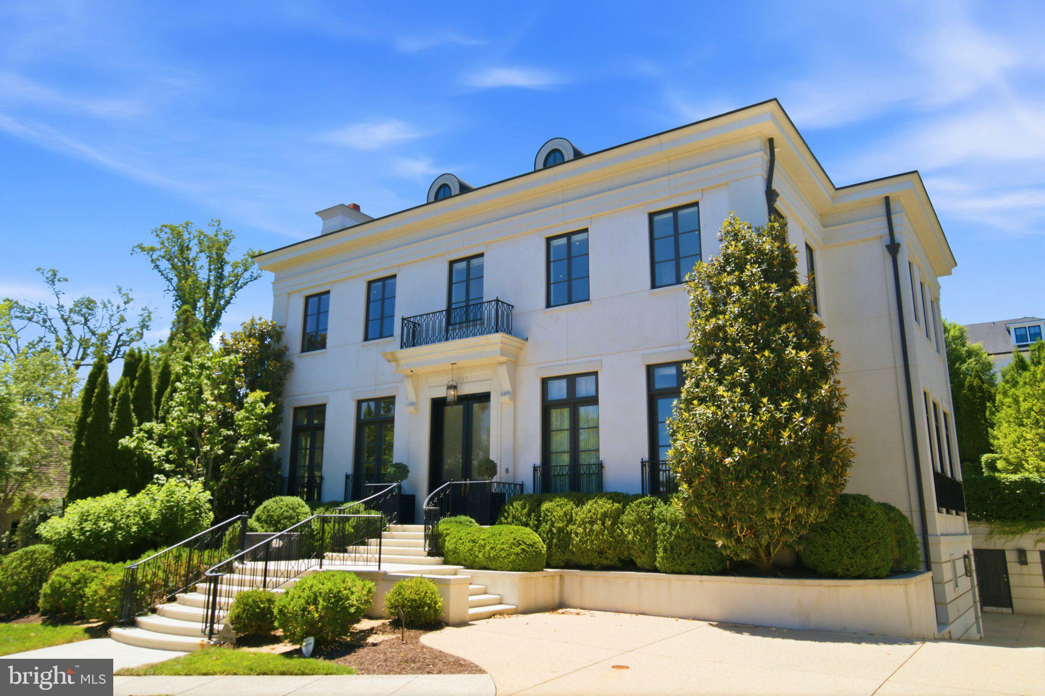 2109 Dunmore Lane Washington, DC 20007 - Photo 1 of 78 Elegant residence with lush landscaping.