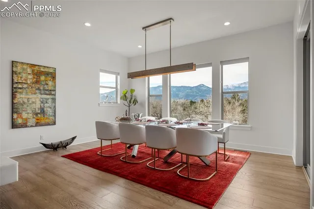 a living room with furniture and window