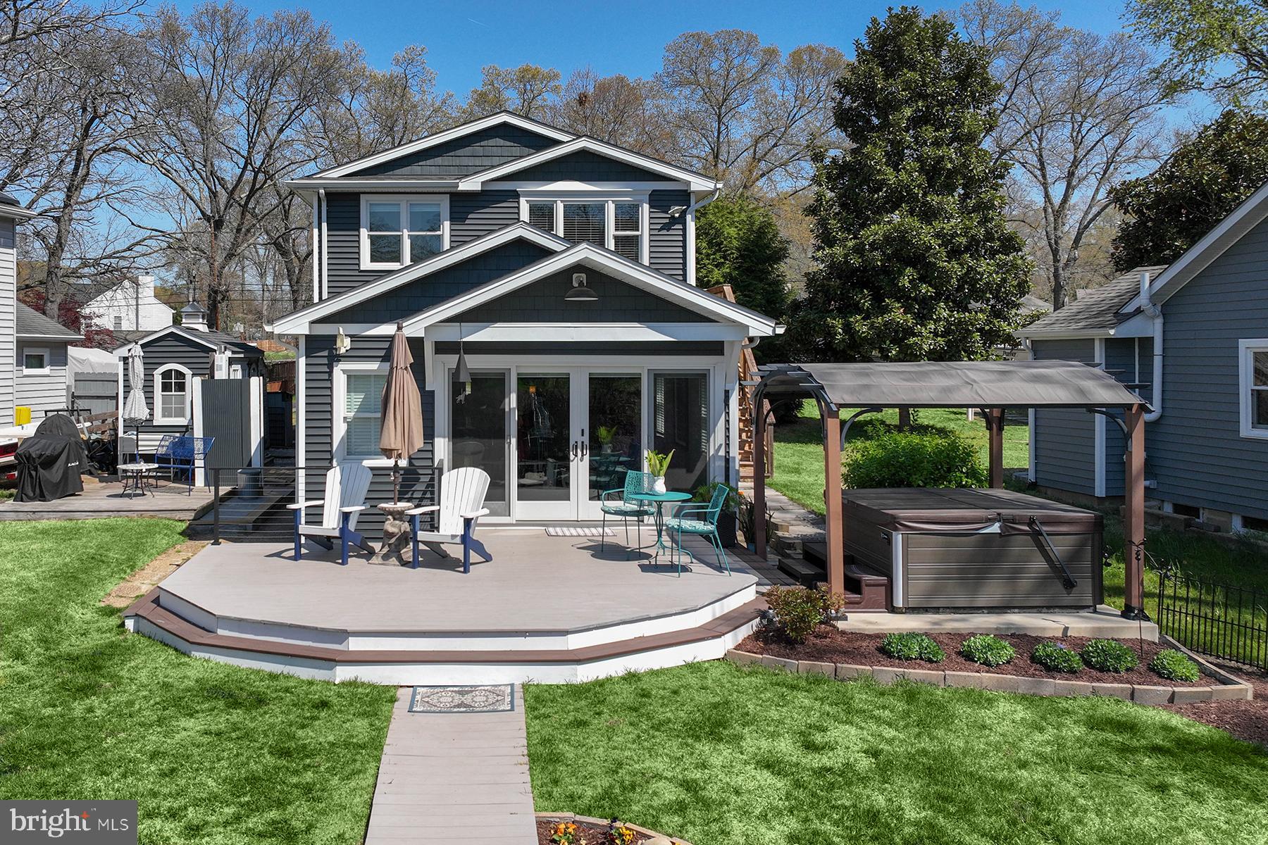 609 Riverside Drive Pasadena, MD 21122 - Photo 3 of 48 Spacious deck for relaxing & entertaining