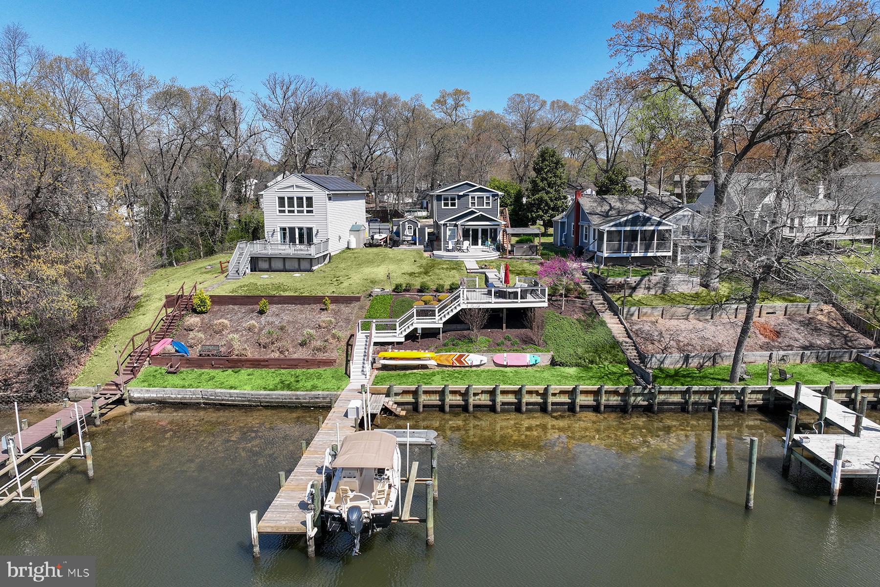 609 Riverside Drive Pasadena, MD 21122 - Photo 7 of 48 Waterside area for additional boat storage