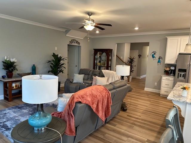 513 Forest Lane Canton, GA 30114 - Photo 16 of 54 a living room with furniture a lamp and a chandelier
