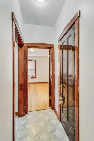 a view of a front door