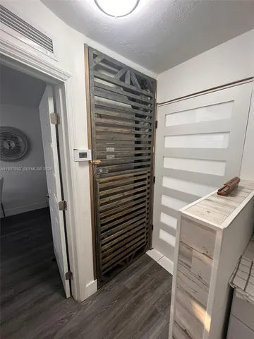 a view of a storage & utility room in a house