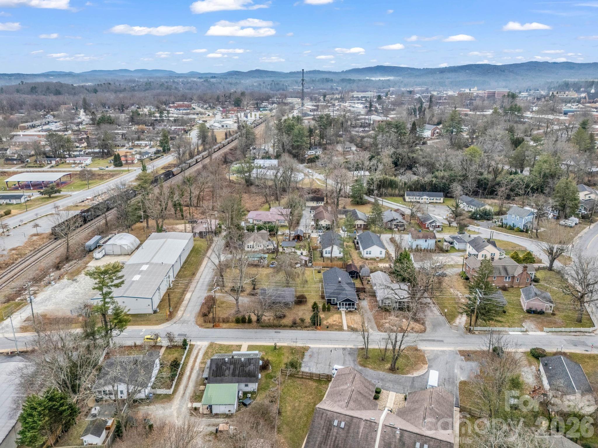 0 Ray Avenue Hendersonville, NC 28792 - Photo 17 of 18 an aerial view of a city