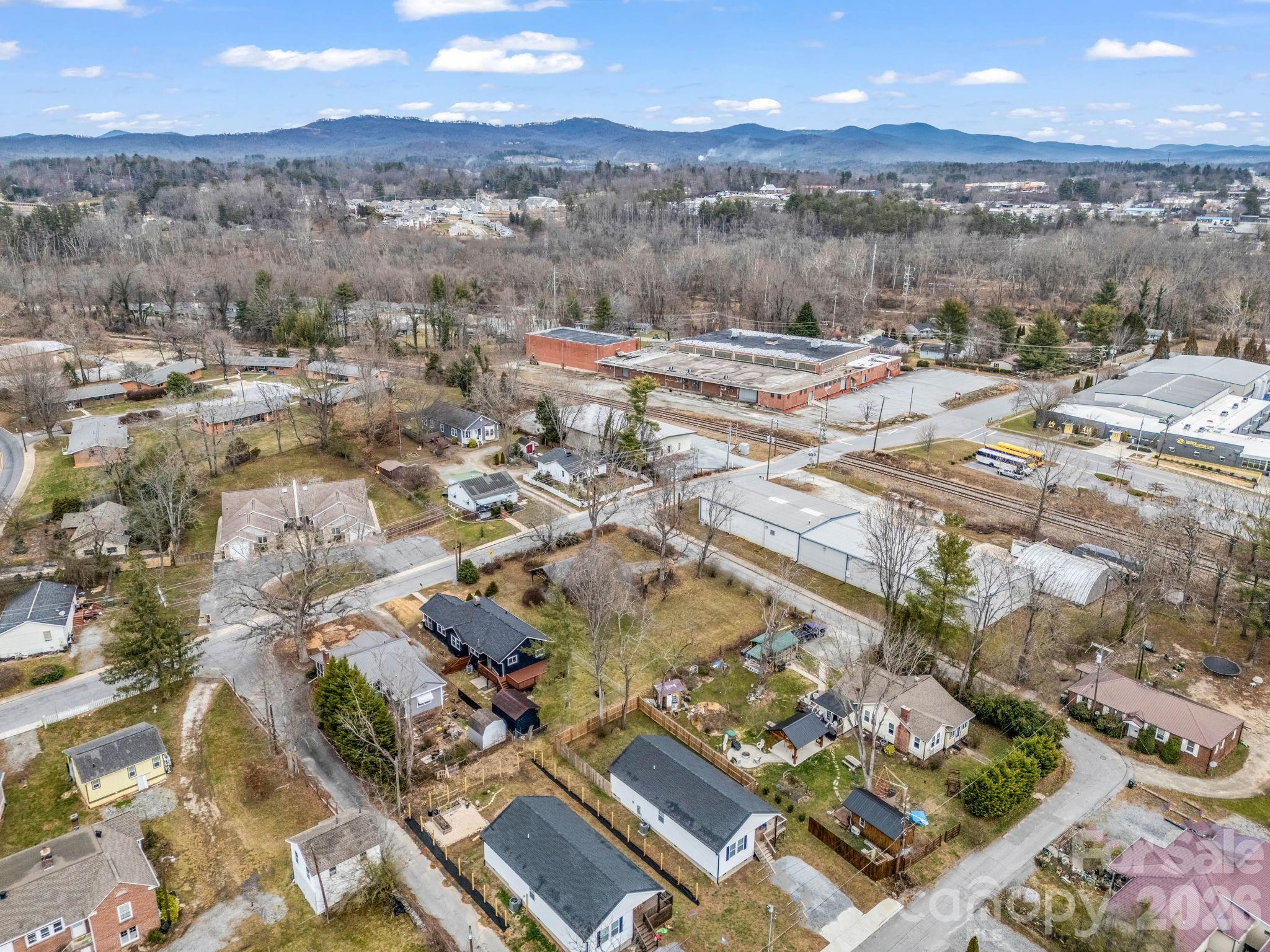 0 Ray Avenue Hendersonville, NC 28792 - Photo 18 of 18 an aerial view of residential building and parking space