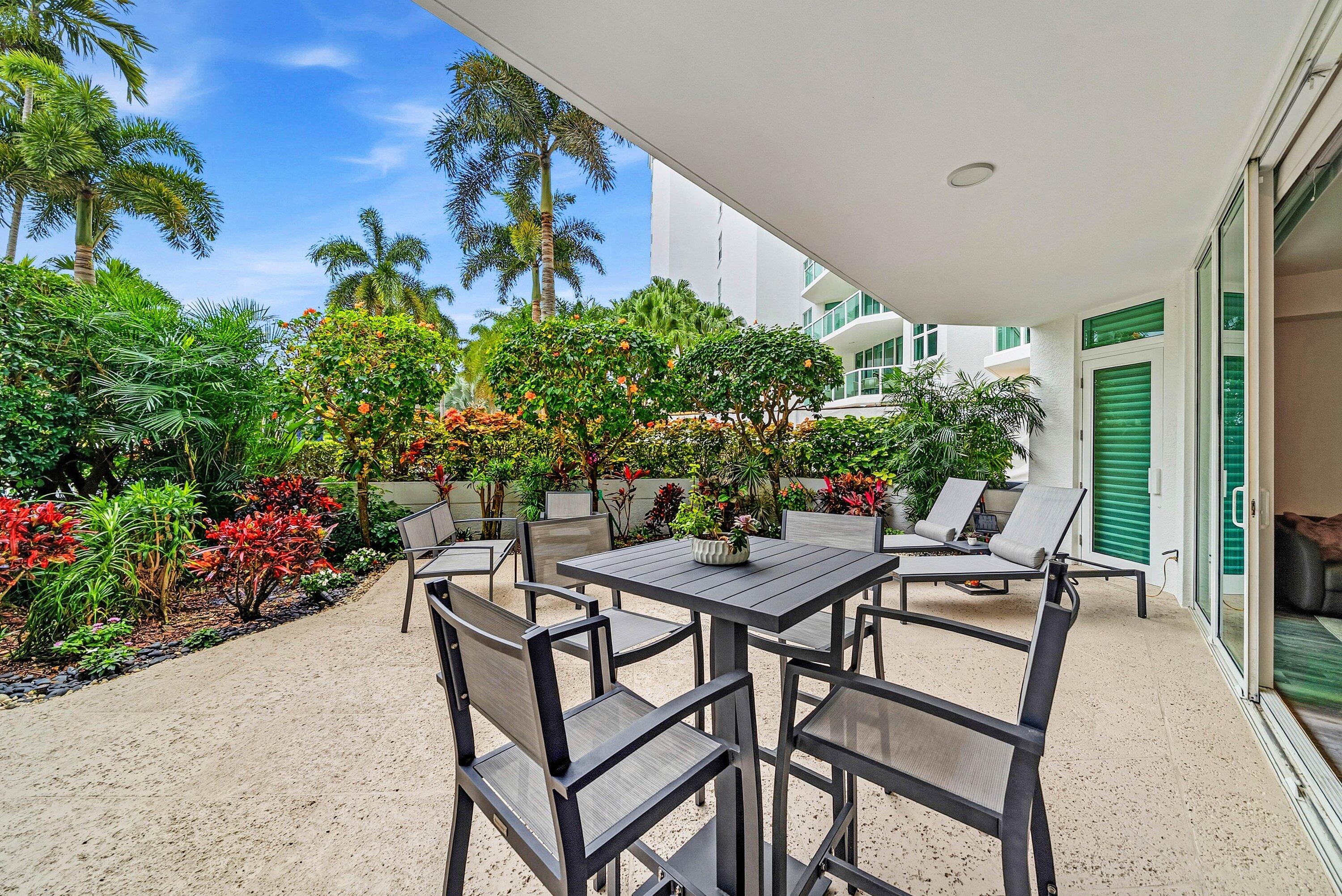 550 Southeast Mizner Boulevard, Unit B110 Boca Raton, FL 33432 - Photo 5 of 53 Private Patio