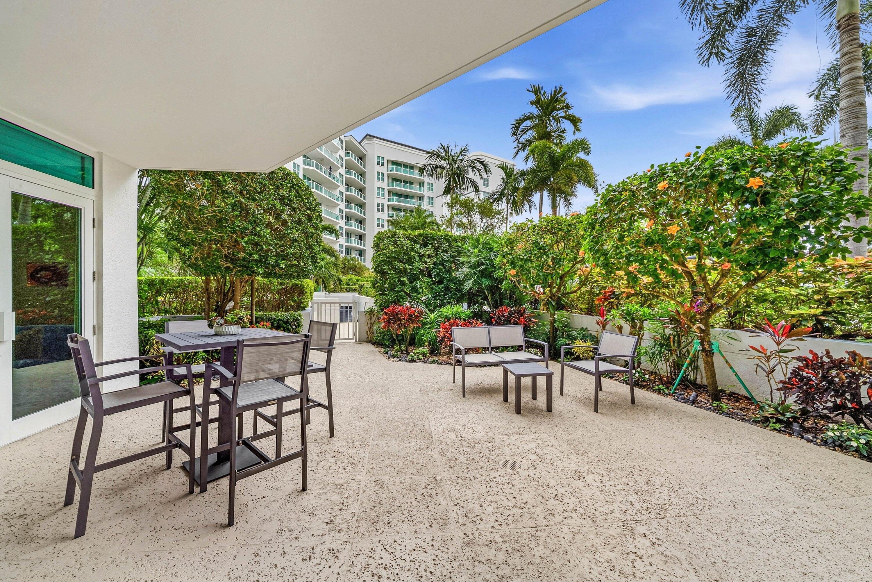 550 Southeast Mizner Boulevard, Unit B110 Boca Raton, FL 33432 - Photo 6 of 53 Private Patio