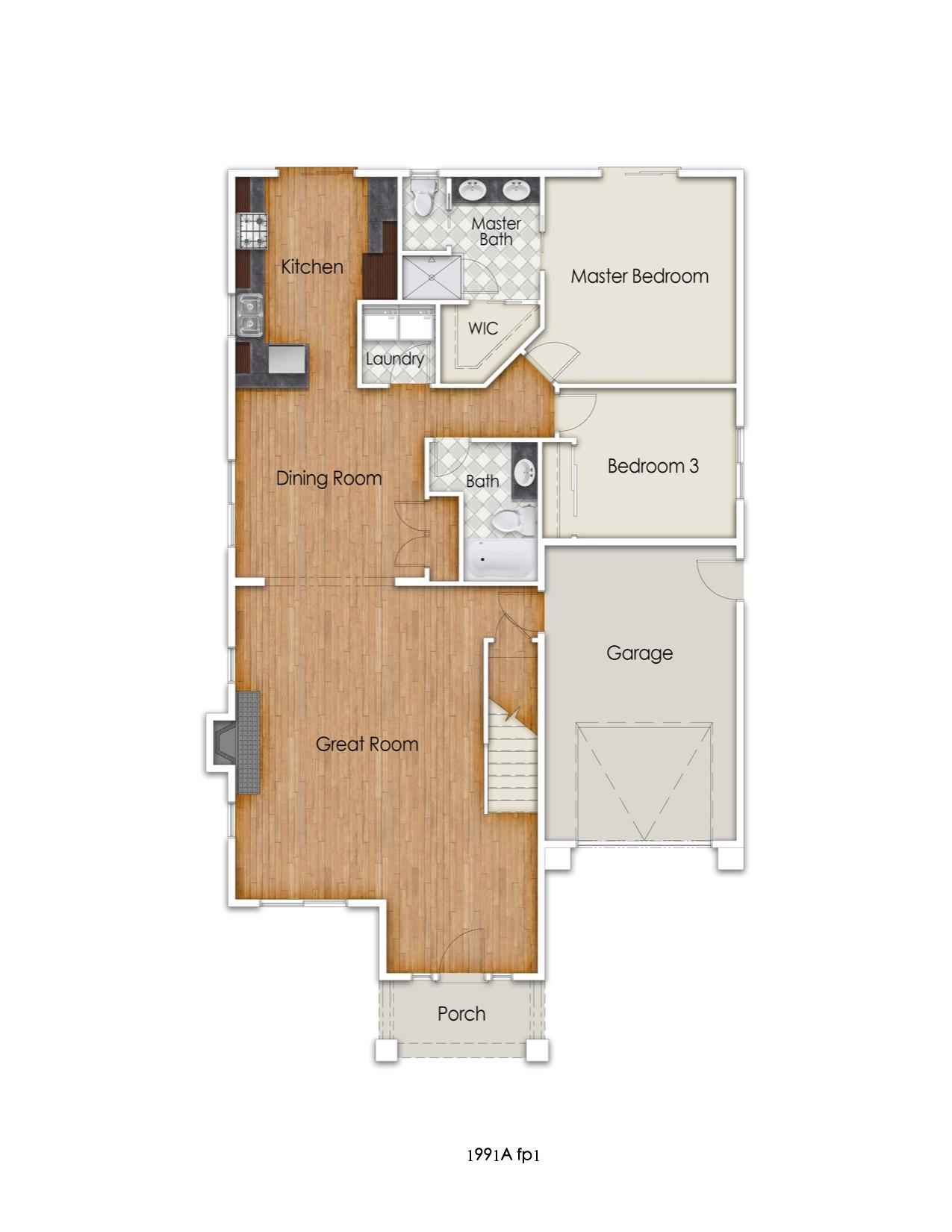 20595 Rolen Avenue, Unit LOT 166 Bend, OR 97702 - Photo 40 of 41 1991 floorplan 1