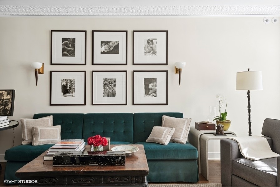 222 East Chestnut Street, Unit 17B Chicago, IL 60611 - Photo 4 of 29 a living room with furniture