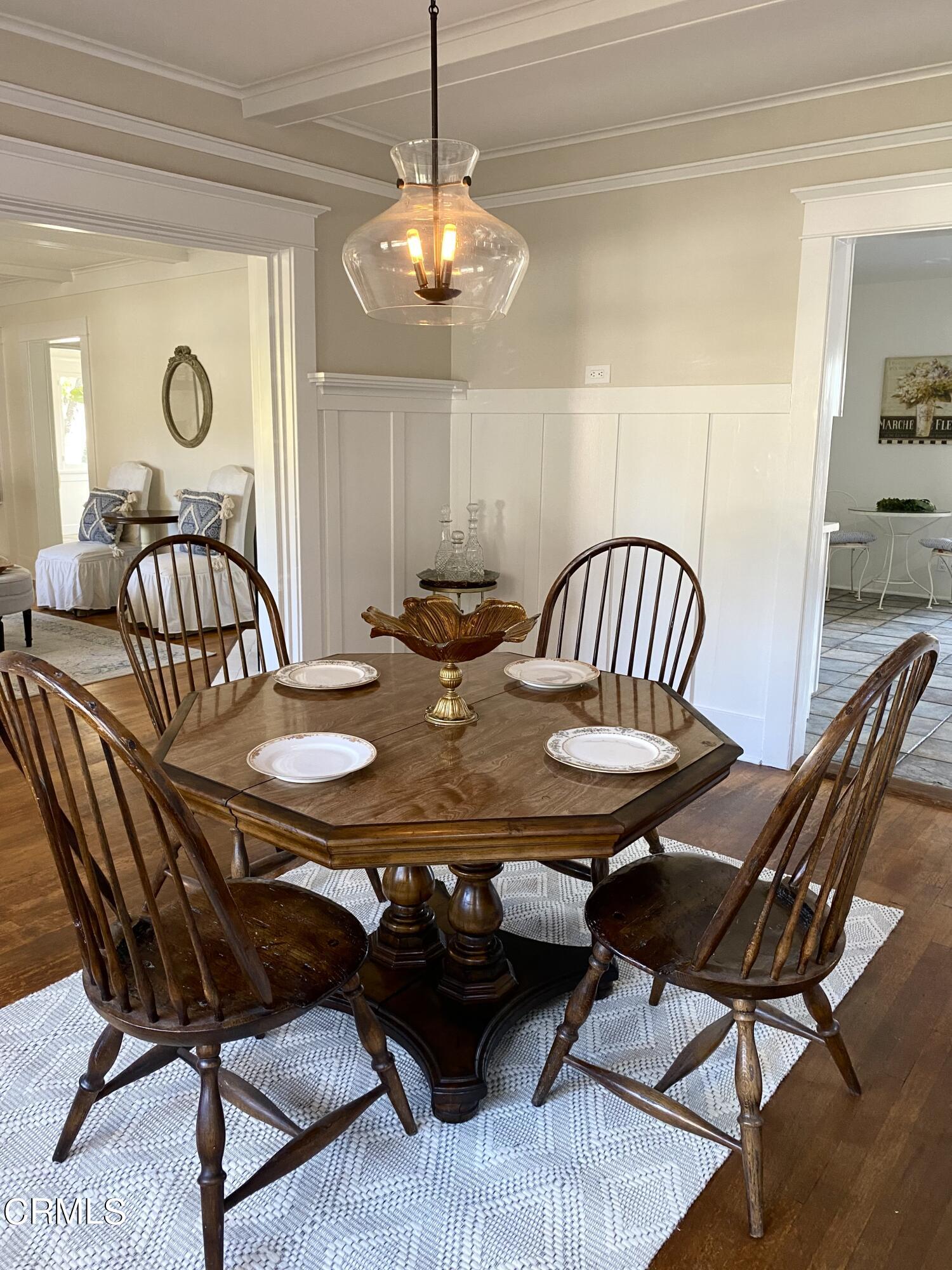 1741 Mission Street South Pasadena, CA 91030 - Photo 15 of 51 a view of a dining room with furniture and chandelier