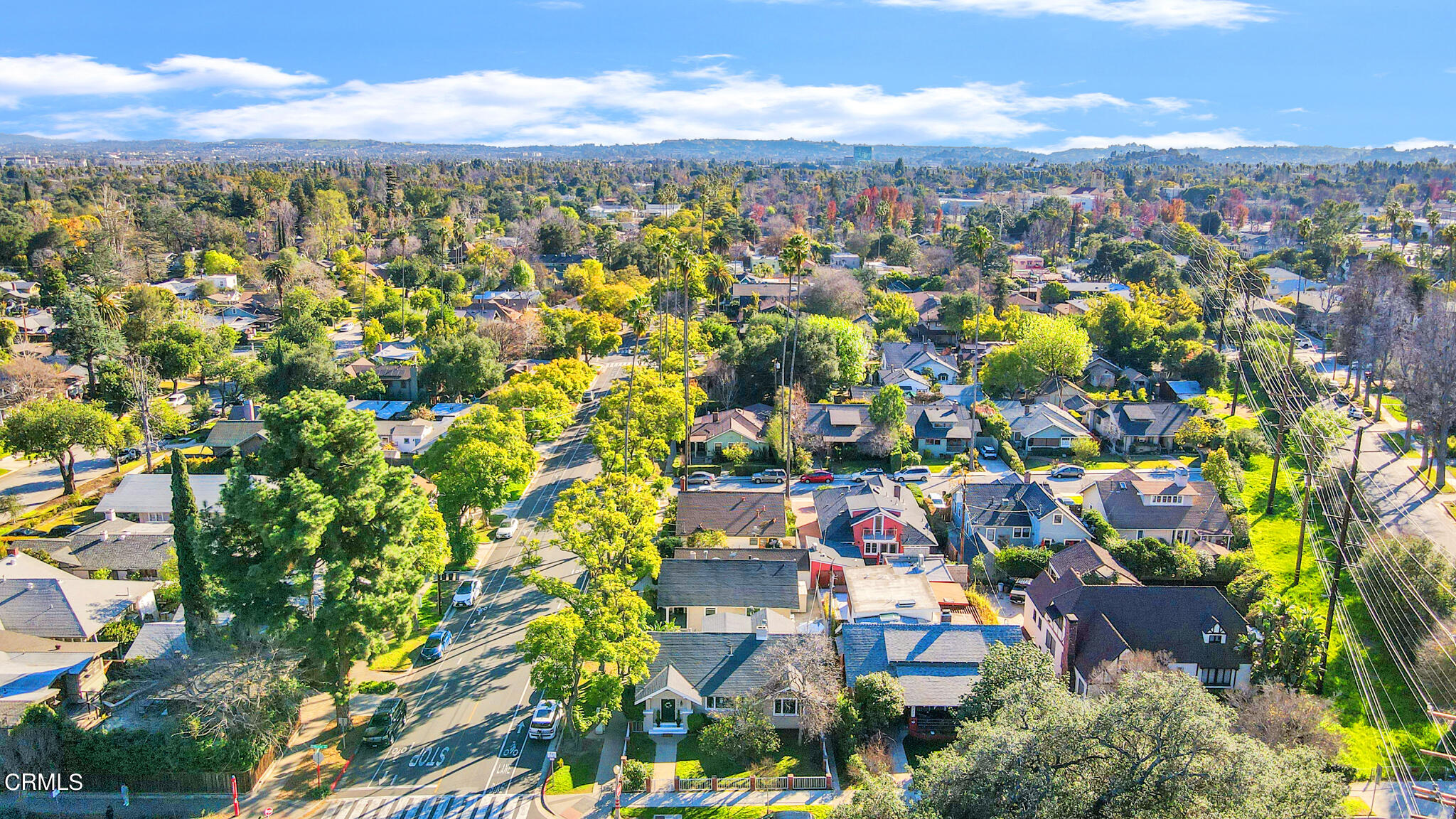 1741 Mission Street South Pasadena, CA 91030 - Photo 46 of 51 an aerial view of residential houses with outdoor space and parking