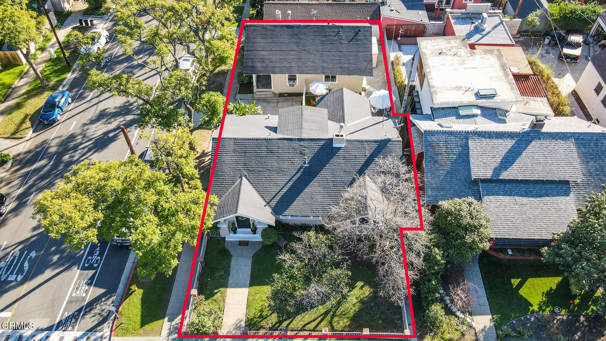 1741 Mission Street South Pasadena, CA 91030 - Photo 47 of 51 an aerial view of house with yard