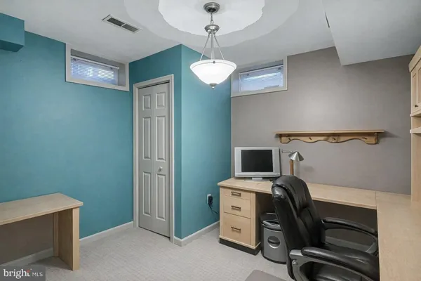 a very nice looking room with a large window