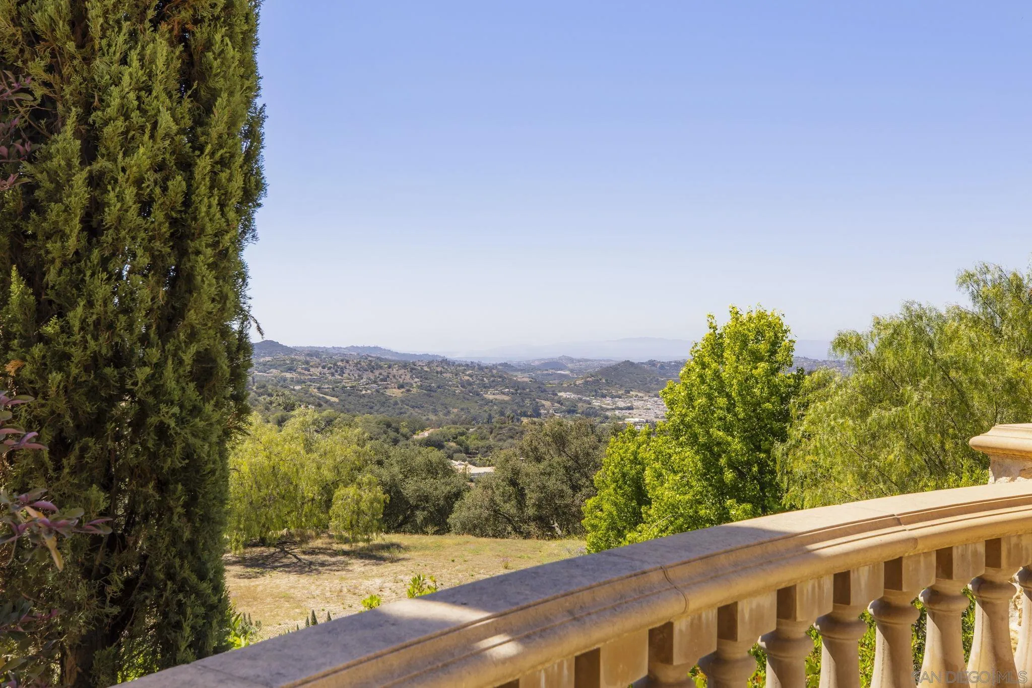 14440 Ridge Ranch Road Valley Center, CA 92082 - Photo 69 of 73 a view of a road from a balcony
