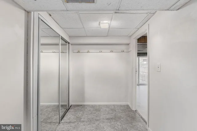 a view of a small space