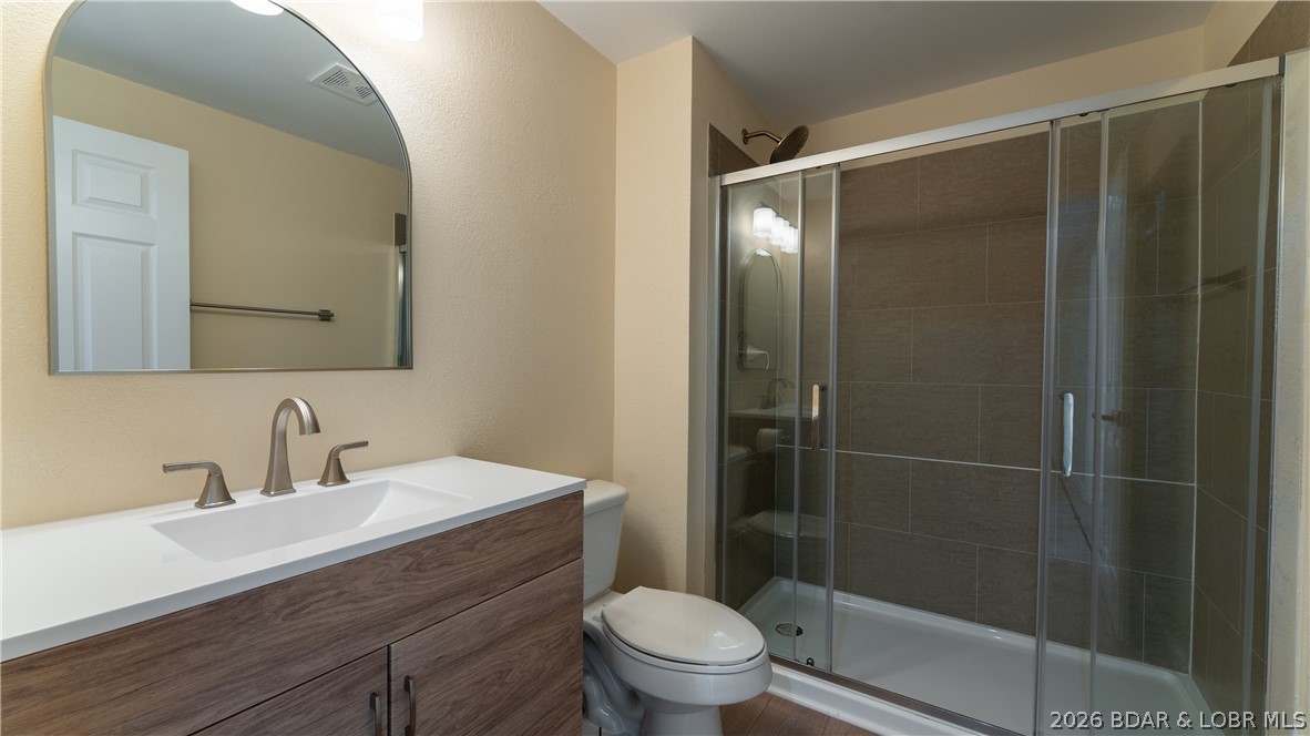 352 Duckhead Road Lake Ozark, MO 65049 - Photo 30 of 75 2nd Bathroom - All New Shower, vanity, toilet Floo