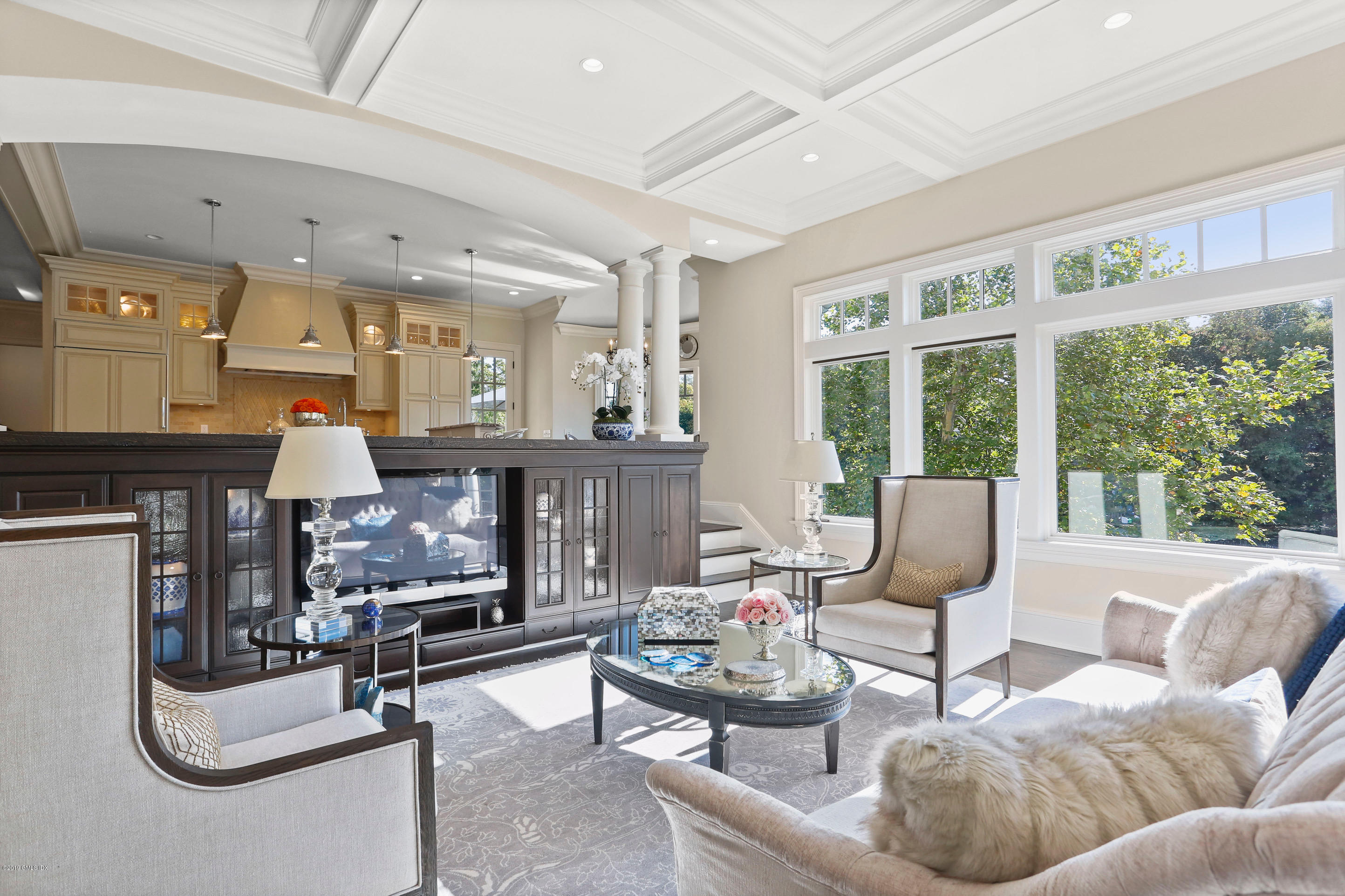 271 Valley Road Cos Cob, CT 06807 - Photo 11 of 42 a living room with furniture and a large window