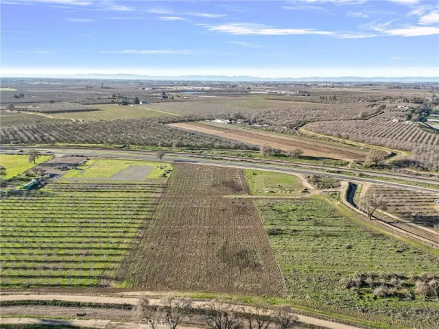 a view of an ocean and beach