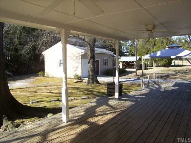 201 Cooper Branch Road Clayton, NC 27520 - Photo 5 of 12 View from the swing on the back porch. I didn't want to get up! Also the gazebo conveys!