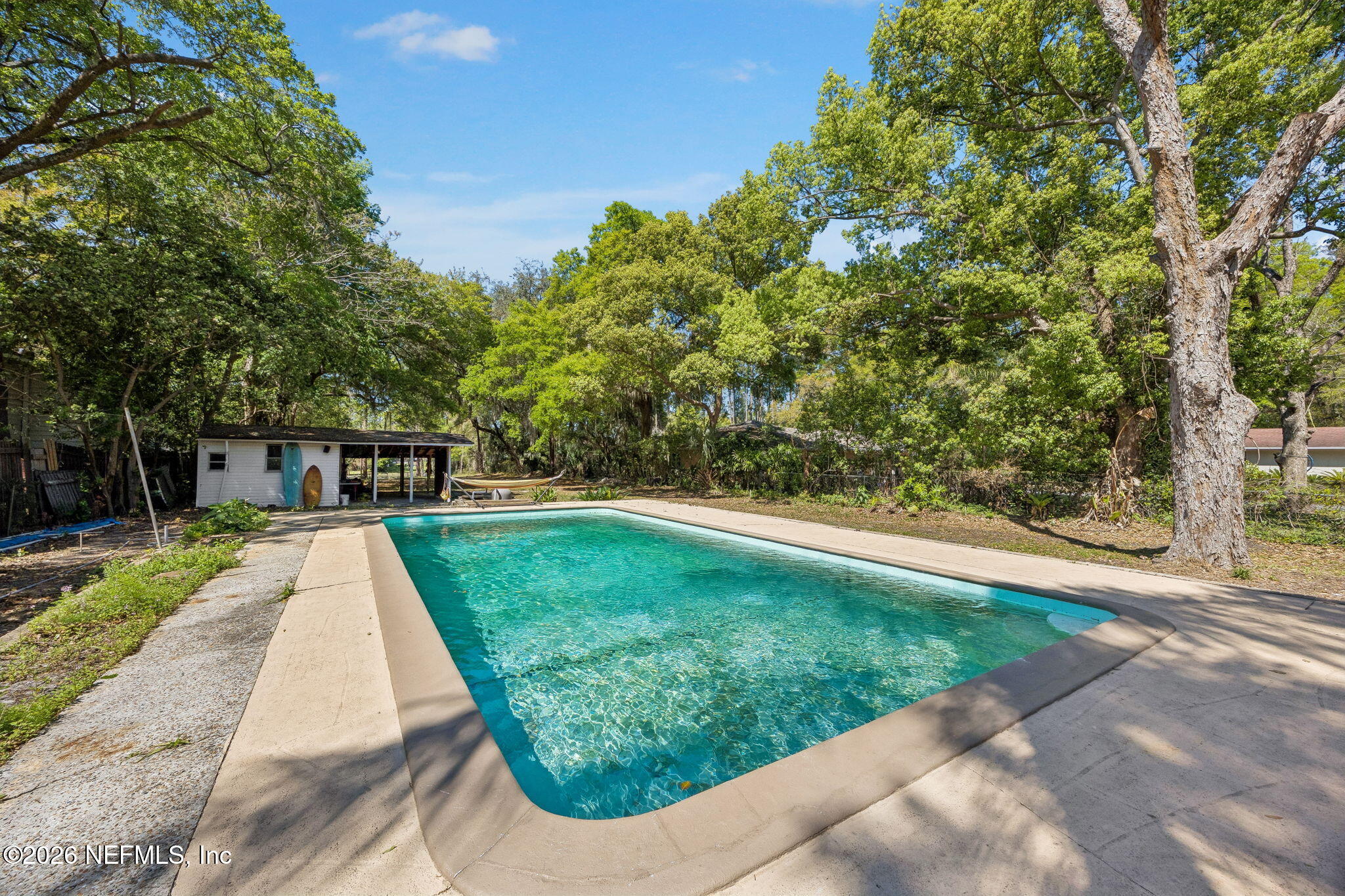 5136 Eulace Road Jacksonville, FL 32210 - Photo 3 of 41 a view of a park with large trees